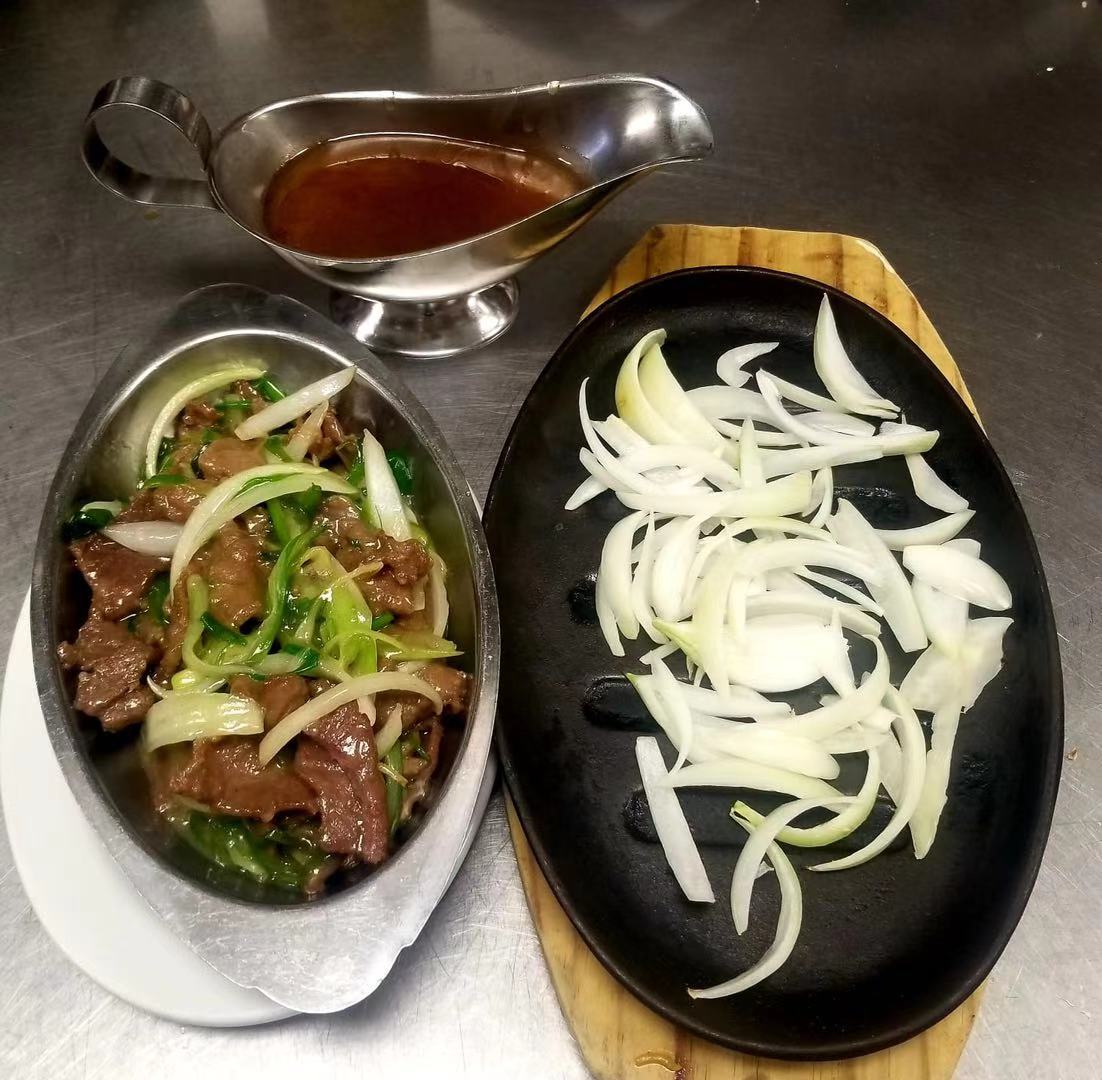 139. Sizzling Beef with Green Onion